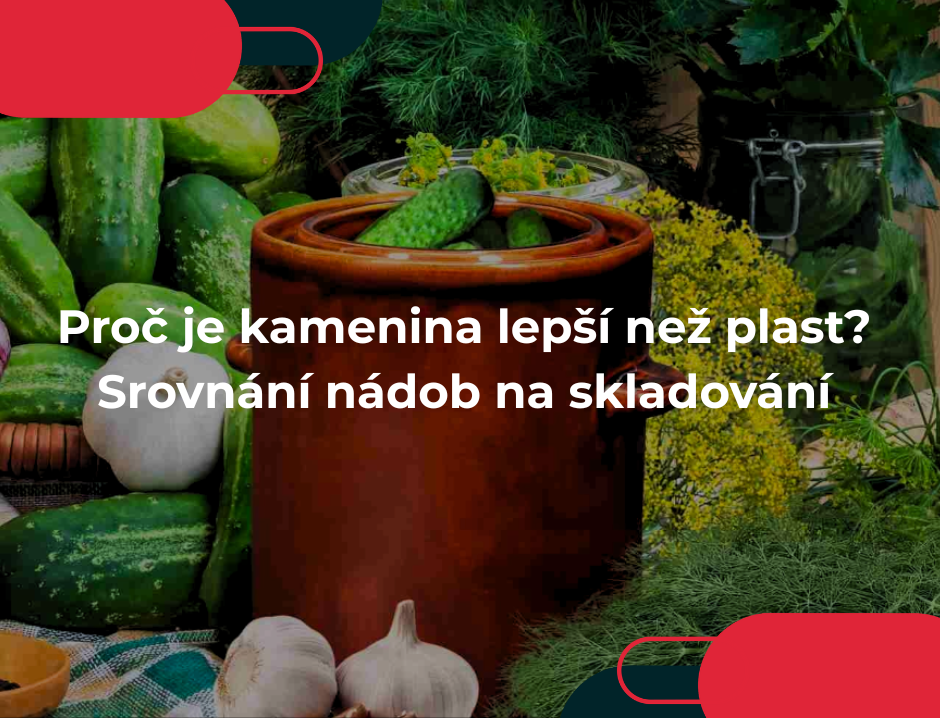 Proč je kamenina lepší než plast? Srovnání nádob na skladování