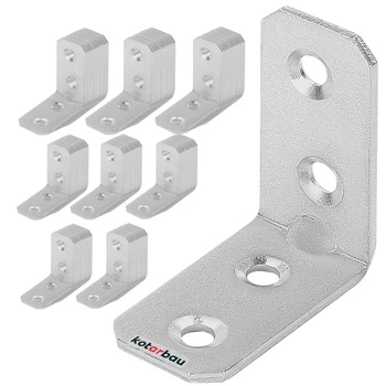 Úhelník s prolisem 40x40x20 - 100 ks.