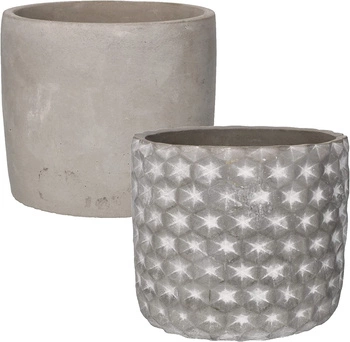Betonový obal na květináč 12 cm sada 2 ks.