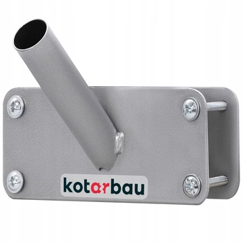 Držák na vlajku balkonový 170 na zábradlí jednotlivý - Barva šedá