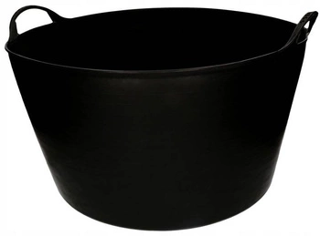 Černý pružný kbelík 55 l s ušima kotarbau černá