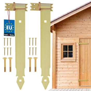 Závěs na opasek ozdobný zlatý 400 mm sada 2 ks.