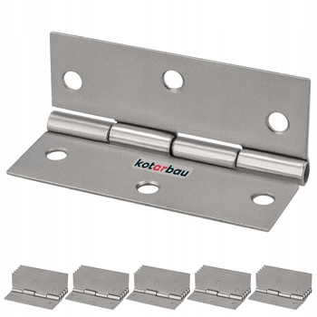 Závěs spojovací křídlový 60mm nikl sada 25 ks.