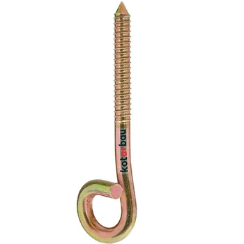 Kyvný hák pro dřevěné trámy se šroubovací konzolou m12