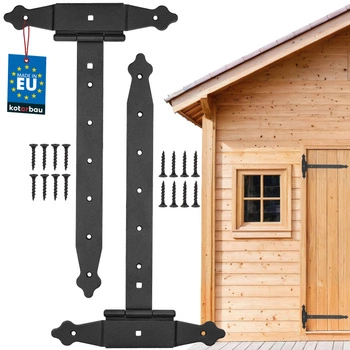 Závěs brankový ozdobný 350mm - 2 ks.