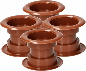 Dveřní větrací objímka - 4 ks.