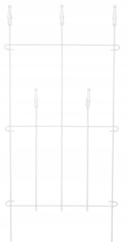 Plot palisádový zahradní záliv bílý 48 cm