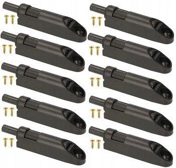 Tlumič nárazů s adaptérem pro tiché zavírání skříní - 10 kusů.