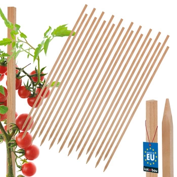 Dřevěné kůly na rajčata zeleninu zahradní podpěry 120 cm sada 20 ks.