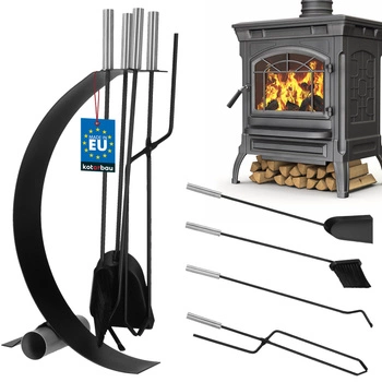 Sada závěsů pro příslušenství ke krbovým kamnům