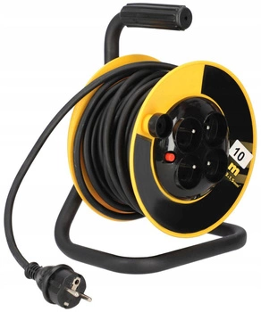 Naviják prodlužovacího kabelu 3x1,5 konstrukce z/u 10m kotarbau