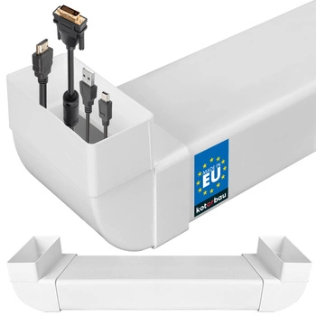 Kabelový kanál pro tv pod omítku 110x55 mm 50 cm