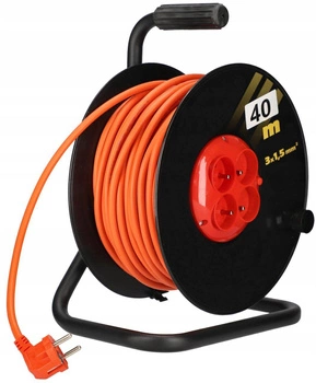 Cívka z/u prodlužovací šňůra 40m cívka 3x1,5