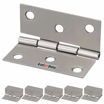 Závěs spojovací křídlový 45mm nikl sada 25 ks.