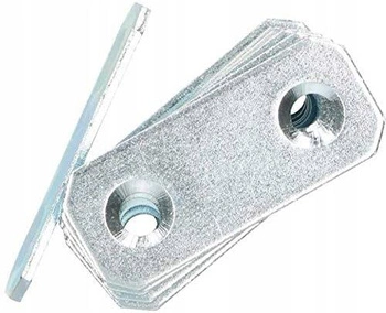 Perforovaný konektor 40x16mm ocel sada 100 ks.