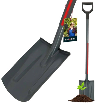 Zahradní rýč rovný ocelový s násadou 120 cm