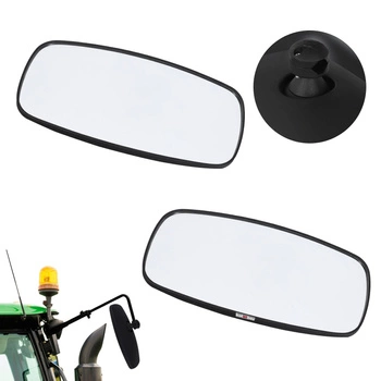 Vnější knoflíkové zrcadlo univerzální 32x17 cm sada 2 ks.