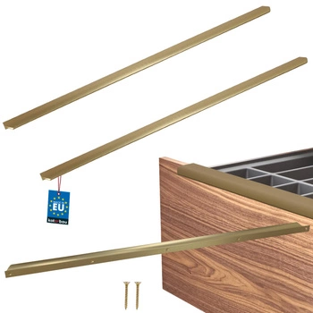 Uchyt nábytkový hliníkový zlatý mat 780/800 mm sada 2 ks.