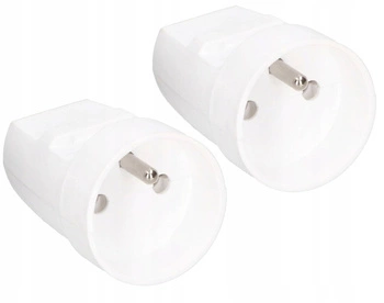 Přenosná rozebíratelná uzemněná zásuvka 250 v - 2 ks.