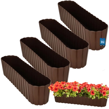 Skrzynia bílý 600 MM Sada 4 ks..