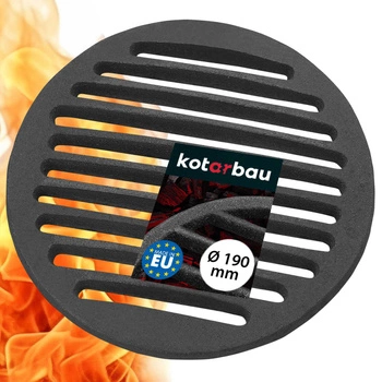 Litinový kulatý rošt 190 mm