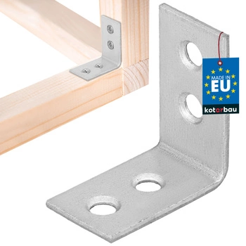 Stavební úhelník spojovací tesařský 30x30x17 mm