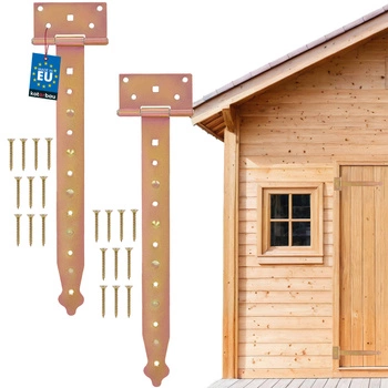 Závěs altánku konstrukce žlutý 350 mm sada 2 ks.