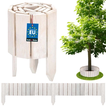 Lemování dřevěného plotu palisáda bílá 15x110 cm