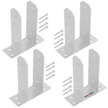 Základna sloupu tt šroubovaná 70 mm sada 4 ks.