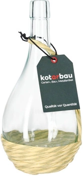 1l skleněná láhev dámský balónek na vinné likéry kotarbau