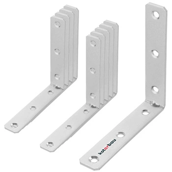 Tesařský úhelník 100x100x20 mm sada 10 ks.