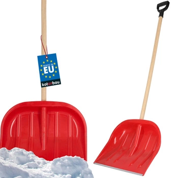 Lopata na sníh 135 cm - Barva červená