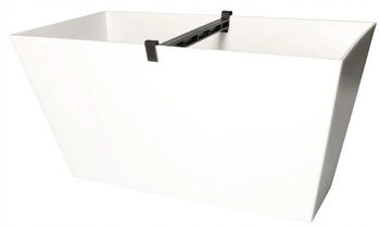 Truhlík na květináče 400x216x200 mm bílý kotarbau