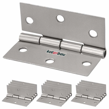 Závěs spojovací křídlový 50mm nikl sada 12 ks.