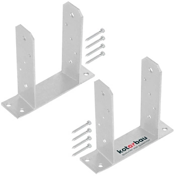 Základna sloupu tt šroubovaná 90 mm sada 2 ks.