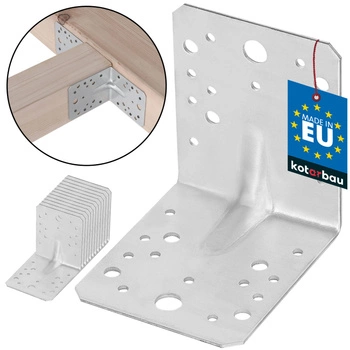 Úhelník s prolisem 105x105x90 - 12 ks.