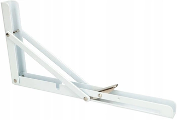 Skládací policový držák 300 bílý