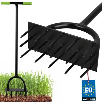 Ruční provzdušňovač na trávu trávník půdu 25 cm