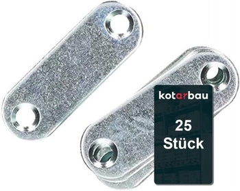 Perforovaný konektor 42x1,5mm sada 25 ks.