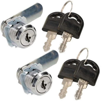 Zámek nábytkový 25 mm - 2 ks.