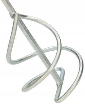 Spirálová míchačka na maltu, lepidlo, barvu ocel 80 mm