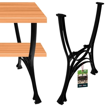 Hliníková noha k zahradnímu stolu 49x69 cm