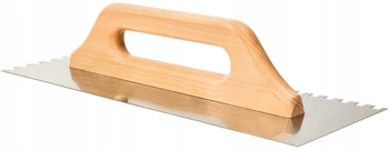 Nerezová stěrka na lepidlo 380mm hřeben 8x8