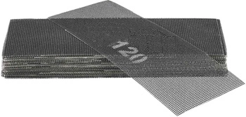 Brusná síť se zrnitostí 120 - 20 ks.