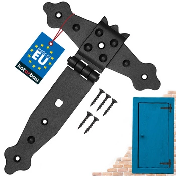 Závěs altánku křížový černý 150 mm