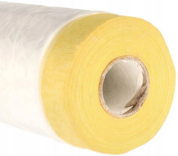 Malířská fólie 360x20 ochranná plachta s páskou