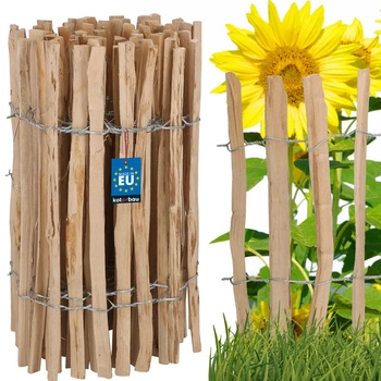 Lískový plot oplocení obruba palisáda břidlice 60 cm