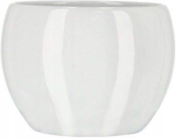 Květináč keramický květináč fi10 - Barva bílá