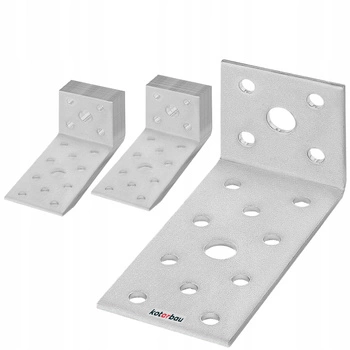 Úhelník s prolisem 40x80x40 mm - 25 ks.