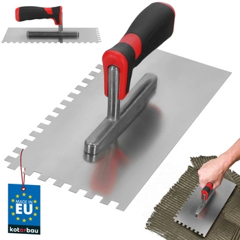 Hladítko na dlaždice se zuby 270x128mm